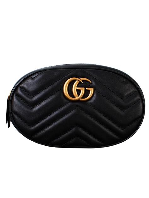 black gucci marmont fanny pack|gg marmont handbags.